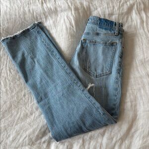 Abercrombie 90s straight ultra high rise jeans